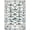 Blue Beige, Pattern 17, variant on ODIKA 8'x10' Washable Area Rug Non-Slip Chair-Friendly Mat Fishing Lake Trout Nautical Border Lure Novelty Vintage Hooked Flowing Dynamic for Dining Room, Large Office, Lounge