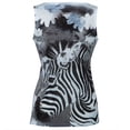 thumbnail image 2 of Zebra Portrait Juniors Tank Top Tunic - Small, 2 of 2