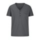 thumbnail image 5 of pstuiky camisetas de hombre, Blusas y camisas casuales de cuello redondo y manga corta de color liso para hombre ropa de hombre l, 5 of 5