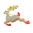 thumbnail image 5 of Elk de Diamante Imitación de Broche para Adorno Bufanda, , Decoración de Pantalón Salvador Broche de solapa de broche de navidad, 5 of 5