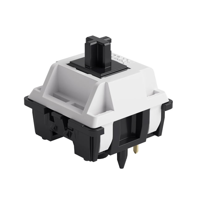 Interruptor de teclado Akko V3 Piano Pro para teclado mecánico de juegos, interruptores lineales prelubricados de 5 pines y 45 gf (45 unidades)