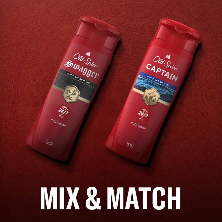 Old Spice, Men's Body Wash, Swagger 3 fl oz, Cedarwood scent