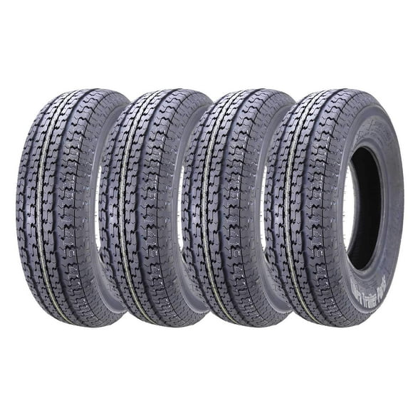 4 WINDA Premium Trailer Tire ST225/75R15 Radial 10PR Load Range E Steel Belted
