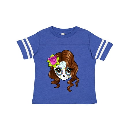 

Inktastic Cute Sugar Skull Girl Gift Toddler Boy or Toddler Girl T-Shirt