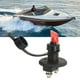 thumbnail image 4 of Interruptor De Apagado De Batería, Confiable Encendido Apagado 2 Posiciones ABS Bronce 12-50V Interruptor De Alimentación De Batería Seguro 2x10mm Perno Para Coche RV ATV Barco ANGGREK Battery Disconnect Switch, 4 of 8