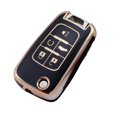 thumbnail image 2 of 5 Button Key Cover Fob Case for Chevrolet for Camaro for Cruze-Malibu for Buick, 2 of 5