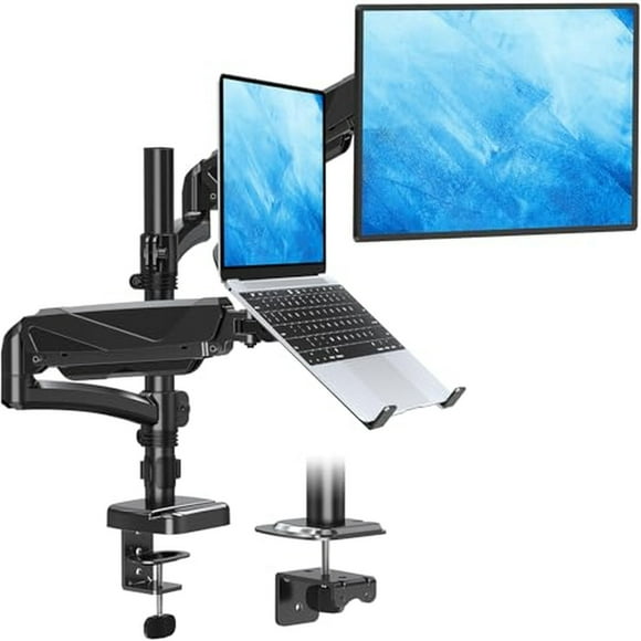 ErgoFlex Dual Arm Desk Mount for Monitors and Laptops up to 32 Inches