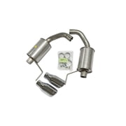Roush Performance Products 421837 Axle Back Exhaust Kit, 1 Pack Fits select: 2015-2021 FORD MUSTANG