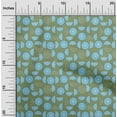 thumbnail image 2 of oneOone Cotton Cambric Light Green Fabric Lemon Dress Material Fabric Print Fabric By The Yard 42 Inch Wide, 2 of 4