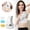 White, variant on DYD Multifunctional Grease Push Machine Massager Vibration Massager Home Electric Massage Hammer Body Health Massage Equipment