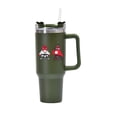 thumbnail image 3 of Taza para coche, taza con mango de acero inoxidable 304, taza de hielo con pajita, 40oz, 3 of 7