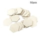 thumbnail image 3 of Hexágono Piezas de madera Inpinificada Signos pulidos Simple Style Log Color Decoraciones de la boda Decoración de la pared para DIY Inevent HA012611-00, 3 of 7