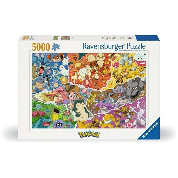 Rompecabezas Ravensburger Pokémon 5000 piezas a partir de 12 años