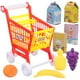 thumbnail image 1 of 1 juego de casita de juguete para niños, divertido carrito de compras (rojo), 1 of 5