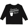 thumbnail image 3 of Inktastic Someone in Arkansas Loves Me Boys or Girls Long Sleeve Toddler T-Shirt, 3 of 5