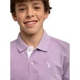 thumbnail image 6 of U.S. Polo Assn. Boys Pique Polo Shirt, 2-Pack, Sizes 4-18, 6 of 11