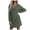Army Green, variant on Vedolay Womens Long Sleeve Dress Women V Neck Long Sleeve Sweater Dress Knit Mini Pullover Fashion Dresses,Black L