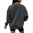 thumbnail image 4 of Women's Gameday Couture Charcoal Texas Longhorns Premium Fleece Pullover Sweatshirt, 4 of 4