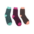 thumbnail image 2 of 6 Pair Women's Ladies Comfort Blend Warm All Weather Multi Purpose Socks, 2 of 7