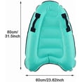 thumbnail image 4 of Inflatable Surfing Body Board With Handles, Swimming Floating Surfboard Aid Mat,mini Pool Float Beach Surfboard_Perfect Gift, 4 of 5