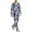 144#Black, variant on Camo Pajama Pants Set for Men 2 Piece Long Sleeve Button Front Collared Shirt with Chest Pocket and Full Length Straight Leg Pants Casual Matching Nightwear Set