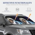 thumbnail image 4 of Haiem Cat Astronaut Car Windshield Sun Shade (2 Pieces) Foldable Windshield Sun Shade Car Accessories for Truck SUV Pickup-Medium, 4 of 7