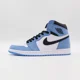 thumbnail image 2 of 555088-134 N I-K-E A i r-Jor-dan 1 High OG University Blue (Men's), 2 of 6