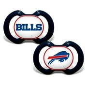 BabyFanatic Officially Licensed Unisex Pacifier 2-Pack - NFL Buffalo Bills
