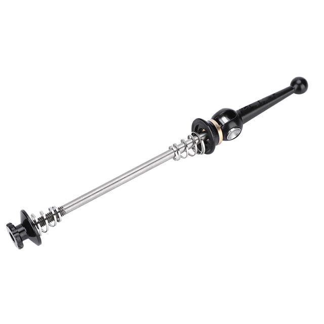 Liberación rápida de bicicleta de aleación de titanio para brochetas de bicicleta de montaña y carretera, color negro, 74mm