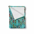 thumbnail image 2 of Surfboard Soft Flannel Fleece Blanket, Aloha Hawaii Live Free Ocean Water Sports Inspired Pattern Coastal Inspirations, Cozy Plush for Indoor and Outdoor Use, 50" x 60", Multicolor, by Ambesonne, 2 of 6