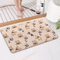 thumbnail image 4 of French Bulldog Dog Bathroom Rugs Mat,Non Slip Microfiber Bathroom Rug,Rubber Backing,Soft Bathroom Mats for Bathroom Floor,Tub and Shower,17x27in(43x68cm), 4 of 5