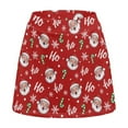 thumbnail image 5 of Yuyamidu Santa Claus Womens Athletic Skirt HO-HO-HO High Waisted Golf Skirts for Women Size XS Red Christmas Skorts Activewear for Outdoor Sports Hiking Running, 5 of 8