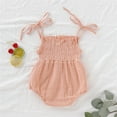 thumbnail image 3 of Ketyyh-chn99 Girl Romper Baby Girl Summer Clothes Baby Girl Clothes Romper Cotton Outfit for Girls Cute Girl Jumpsuits Pink,3-6 Months, 3 of 5