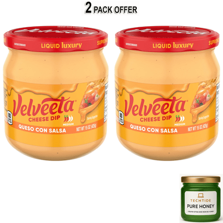 Velveeta Queso Con Salsa Cheese Dip 15 oz Jar Velveeta Queso Con Salsa Cheese Dip 15 oz Jar