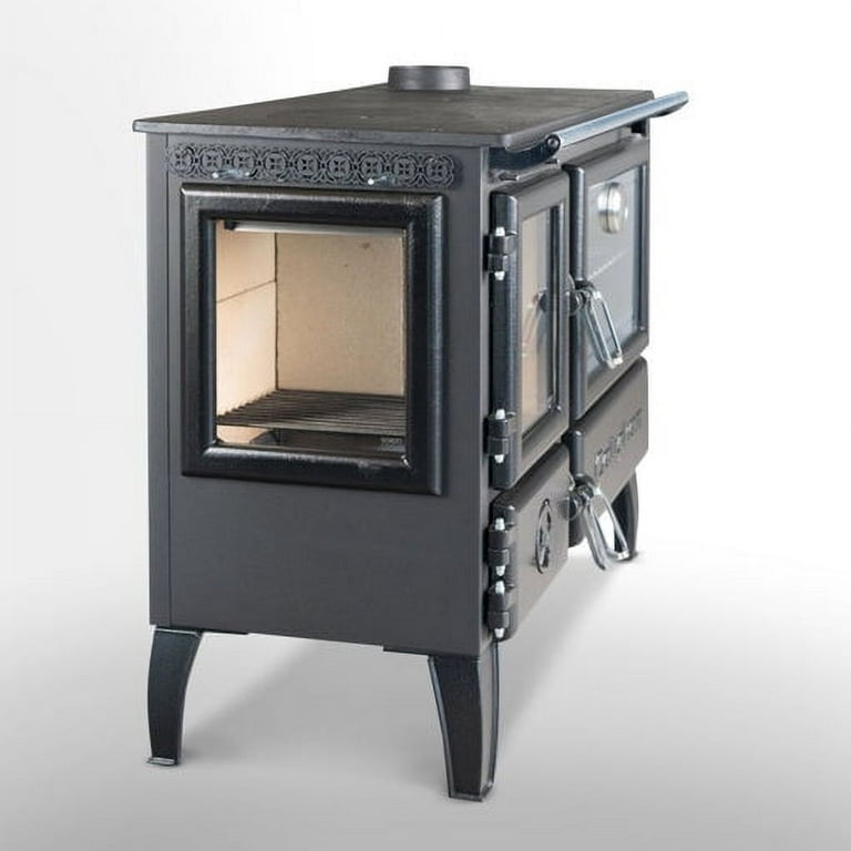 Cast Iron Wood Stove with Oven, Wood Burning Stove, Wood Cook Stove.