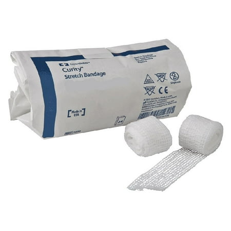 Kendall Conform Bandage, Sterile, Soft Pouch, Low Lint, High Absorbency, Moderate Stretch, 6" X 75"