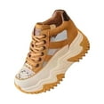 thumbnail image 4 of Women's Casual Sneakers Casual Comfortable Sneakers for Running Work Walking 37 yellow, 4 of 8