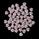 thumbnail image 5 of 50 botones planos de resina con forma de corazón de 12 mm con diamantes de imitación, doble perforación, color rosa. Rosa claro, 5 of 9