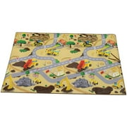 US Toy Company Construction Play Mat for Kids
