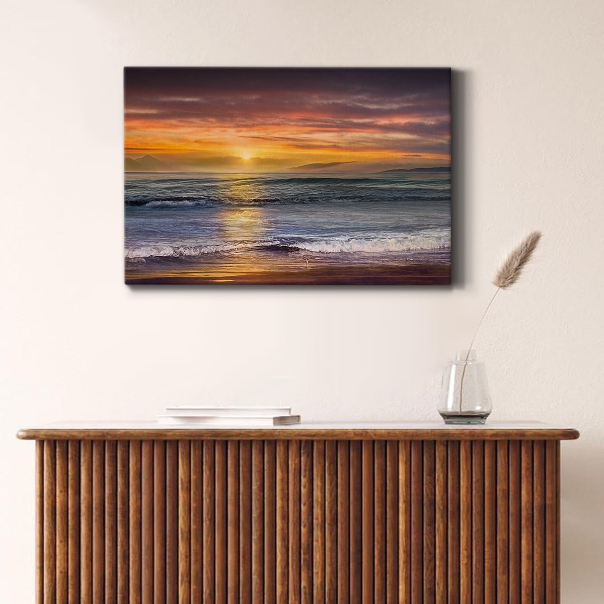 Wexford Home Sundown Premium Gallery Wrapped Canvas, 8" x 12" - Ready to Hang