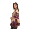 thumbnail image 2 of Riviera Sun Dashiki Shirt for Women with Pockets African Tribal Print Boho Top (Cream, 1X / 2X), 2 of 3