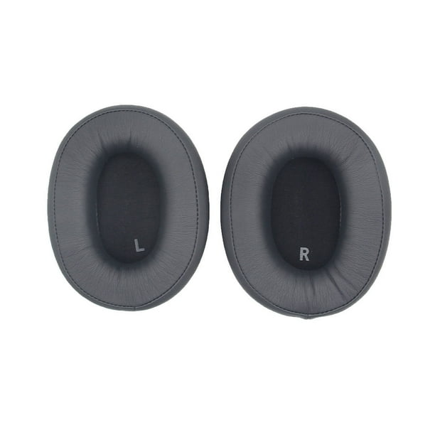 Methold Almohadillas para los oídos Cojín Cancelación de ruido Reemplazo para auriculares ATH-SR9 Relojes inteligentes Gris oscuro