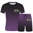 thumbnail image 4 of Playeras De Algodón Para Hombre, Camiseta Holgada Con Estampado De Letras De Ciudad Para Hombre, Conjunto De Ropa Deportiva De Verano, Ropa Deportiva Informal, 4 of 4