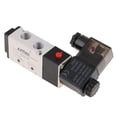 thumbnail image 1 of 4v210-08 - Válvu solenoide 5 vías 2 posiciones Aire neumático PT1 / 4 pulgada Tipo tuión pilotada Macarena Válvulas neumáticas, 1 of 6
