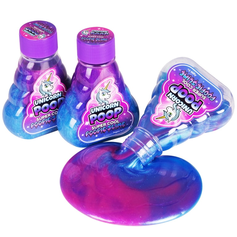 3 Unicorn Poo Putty