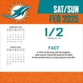 Turner Licensing, NFL Miami Dolphins 2025 Desk Calendar