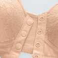 thumbnail image 5 of Daisy Bras for Older Women 2025 - Front Closure No Underwire, Full Coverage Supportive Bra, Breathable Push Up Plus Size Bralette for Seniors, 5 of 6
