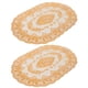 thumbnail image 4 of Tapete de mesa, tapete de mesa de PVC de 2 piezas, posavasos con adorno de boda, acabado de lujo, 4 of 8