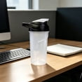 thumbnail image 4 of Honmine Handheld Fitness Sports Water Cup 17oz, Protein Powder Shaking Cup with Mixing Scales, Mixing Ball Convenient Water Bottle for Gym, Home, Outdoor Workouts, 4 of 6