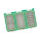 thumbnail image 5 of Caja transparente para anzuelos y cebos con divisores desmontables. Caja para señuelos de pesca. Verde, 5 of 8